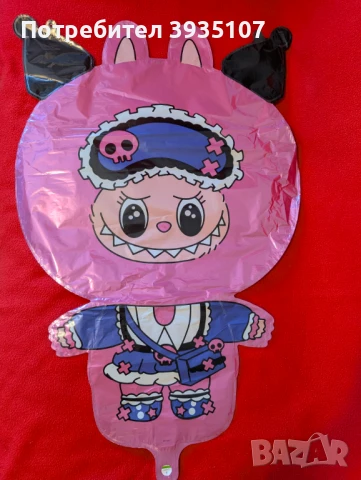 Фолиев балон Лабубу 