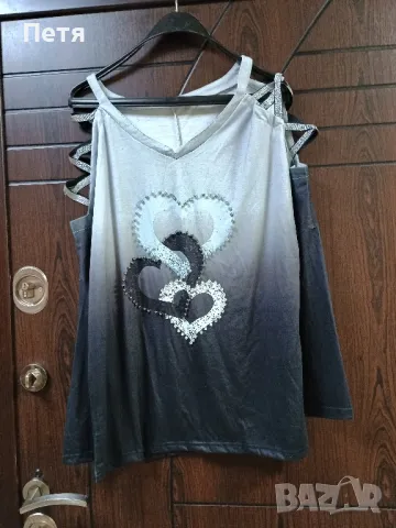 рокля и блуза, снимка 2 - Рокли - 48305202