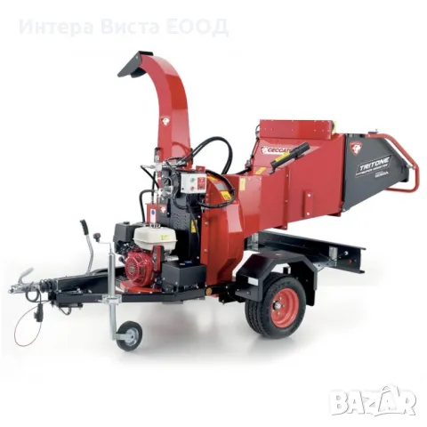 Професионална бензинова дробилка за клони