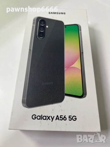 Samsung A56 НОВ не използван телефон 128GB Graphite