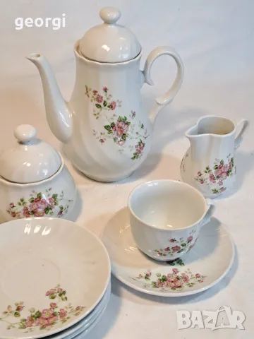 български порцеланов сервиз за кафе за допълване   20/1, снимка 3 - Сервизи - 49108619