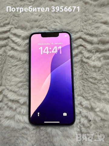 Iphone 13 mini 128GB Blue в отлично състояние!!!, снимка 4 - Apple iPhone - 53297028