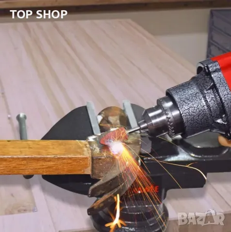 Мултифункционален ротационен инструмент 170 аксесоара GOXAWEE 240W, електрическа права шлайфмашина, снимка 7 - Гедорета - 48932430