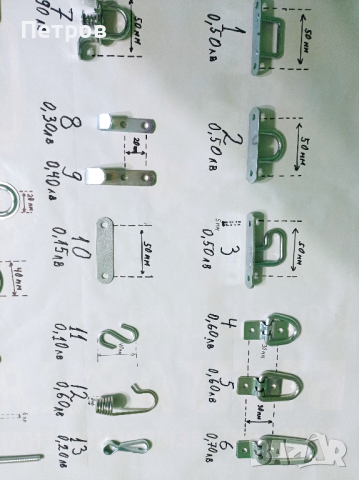 Кукички за брезент, снимка 9 - Други инструменти - 36560621