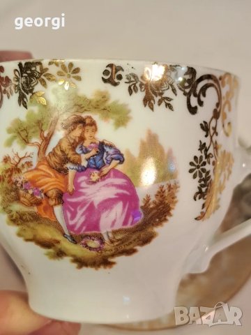 порцеланов двоен сет за кафе Ромео и Жулиета Mitterteich 7/4, снимка 3 - Сервизи - 49839972