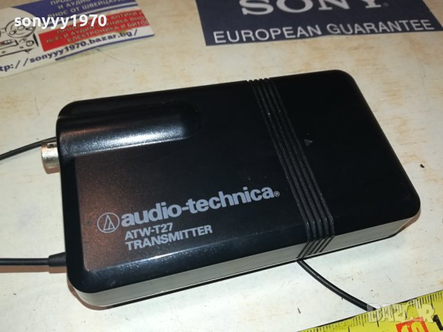 AUDIO-TECHNICA ATW-T27 TRANSMITTER 2806230743M, снимка 7 - Ресийвъри, усилватели, смесителни пултове - 41378028
