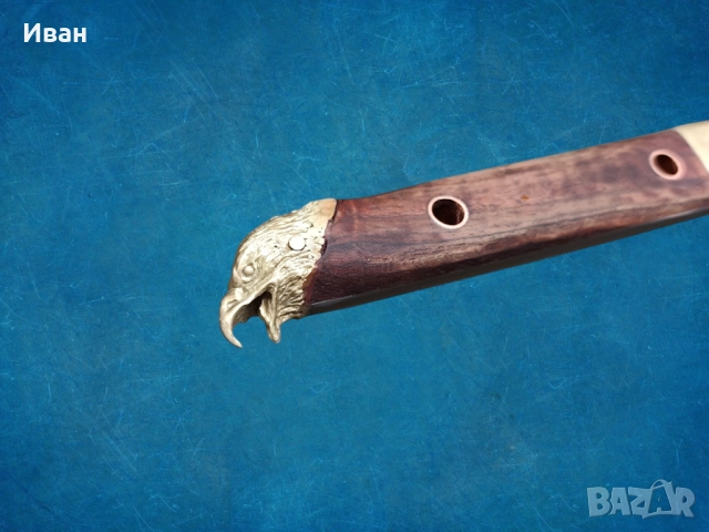 Тракийски железен меч Ромфея, снимка 7 - Ножове - 51744445