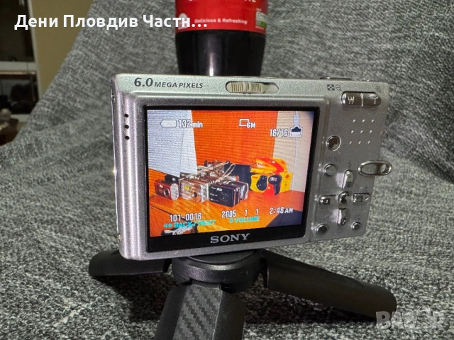 Фотоапарат Sony Cybershot t9, снимка 2 - Фотоапарати - 53706466