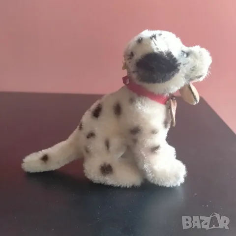 Колекционерска мека играчка Steiff Dalmatian Puppy Dog Dolly 10 см, снимка 7 - Колекции - 47481912