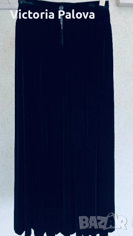 Много красива дизайнерска пола с джобове от кадифе, Италия, снимка 10 - Поли - 53629198