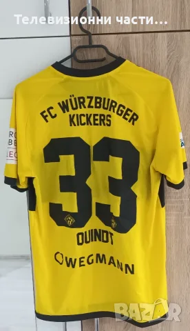Мачова вратарска тениска 2023/2024 FC Würzburger Kickers - Norman Quindt 33,Jako,размер L , снимка 2 - Спортни дрехи, екипи - 56056700