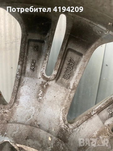 221 3 бр джанти забележки цена 250 лв , снимка 5 - Гуми и джанти - 51774896