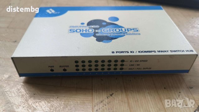  8 port Switch 10\100 син