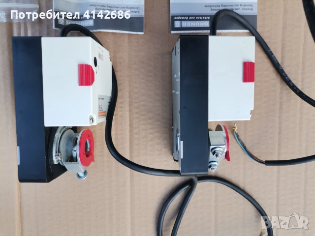 Ротационен задвижващ механизъм GRUNER за регулиране на клапи в ОВК инсталации, снимка 5 - Други машини и части - 52962217