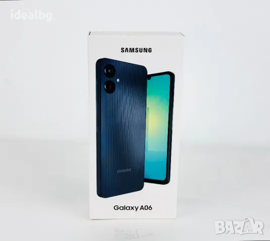 НОВ! Samsung Galaxy A06 128GB 4RAM Black 2г. Гаранция! , снимка 3 - Samsung - 47450942