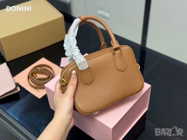 Miu Miu Belair Дамска чанта, кожа, снимка 7 - Чанти - 55974684
