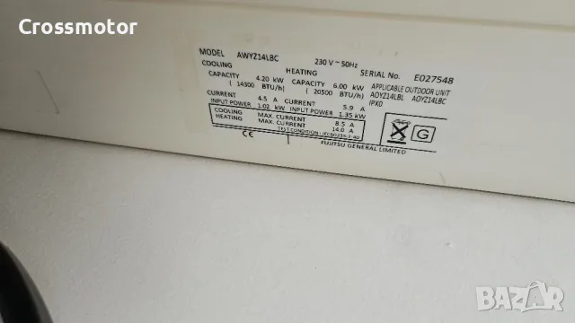 Fujitsu AOYZ14LBL AWYZ14LBL Nokria, снимка 6 - Климатици - 49436671