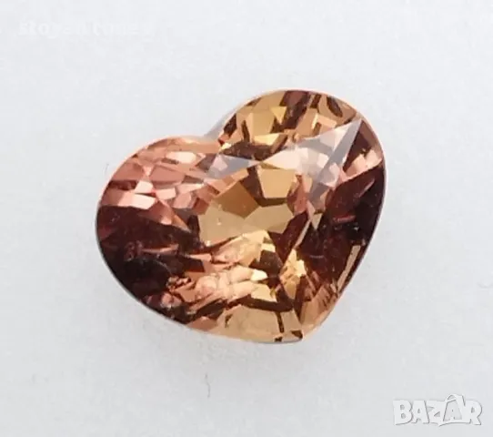 Очарователен Падпараджа сапфир с форма сърце 1.04кт.! Нов!, снимка 6 - Други - 50060600