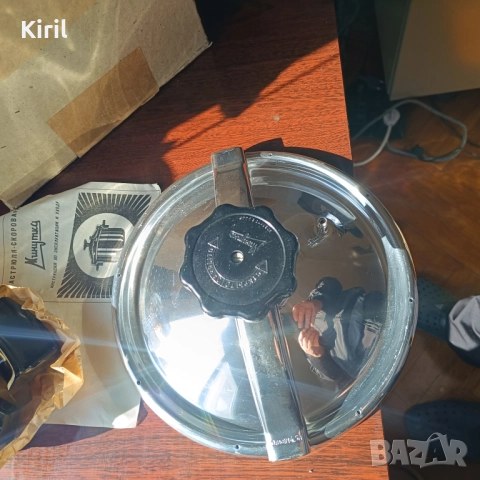 Тенджера под налягане -4,5 литра, снимка 5 - Съдове за готвене - 52256757