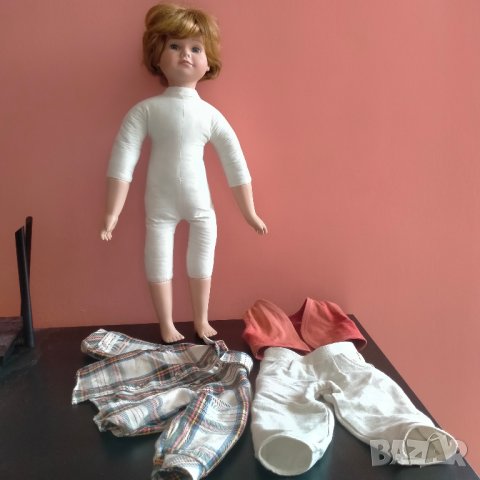 Порцеланова кукла Deko-Puppe 47 см, снимка 12 - Колекции - 41486308
