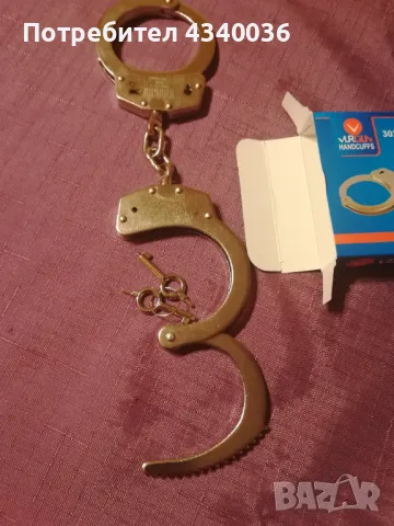 Белезници полицейски , снимка 8 - Екипировка - 48490903