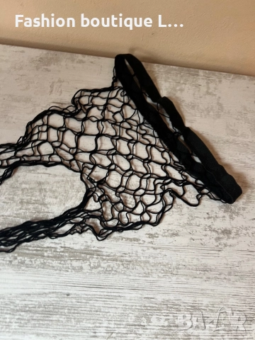 Нов черен чорапогащник едра мрежа с ластик в талията 🖤🖤🖤, снимка 5 - Други - 52186863