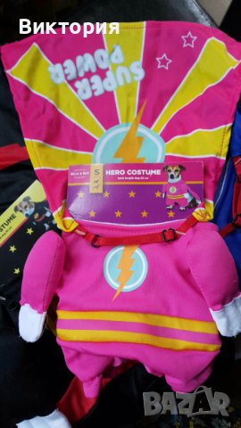 Кучешки костюм Супермен!- Superman / Bathman / Wonder woman/Super Power, снимка 10 - За кучета - 42611193