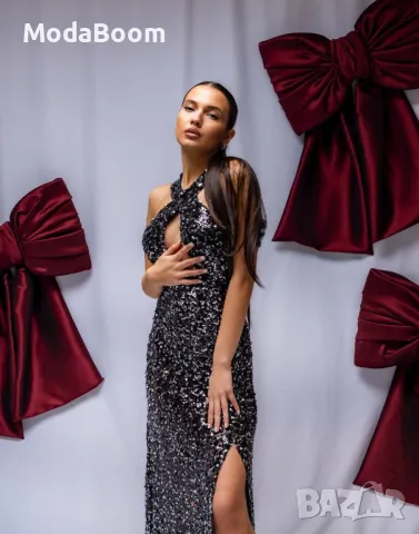 Дълга дамска рокля , снимка 2 - Рокли - 48267712