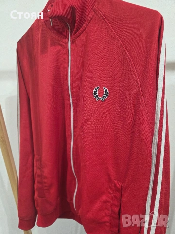 Fred Perry мъжко горнище, снимка 2 - Спортни дрехи, екипи - 53621274