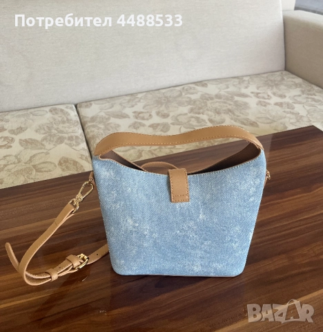 Дамска чанта с козметична чантичка, снимка 3 - Чанти - 51786453