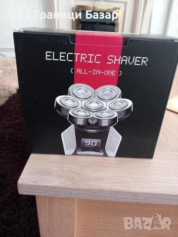 Нова 7D Водоустойчива самобръсначка Vexloria с LED Екран и 5 в 1 Комплект, снимка 6 - Електрически самобръсначки - 44179549