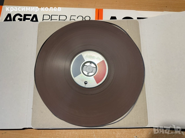 магнетофонна лента "AGFA PER 528", снимка 5 - Декове - 52673684