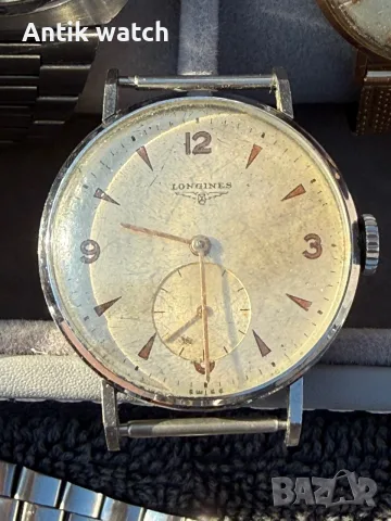 Стари швейцарски часовници omega longines , снимка 8 - Джобни - 56025743