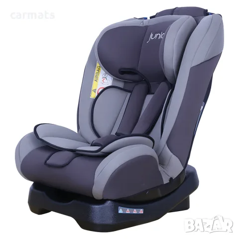 Детско столче за кола Petex Junior - Supreme - сив цвят