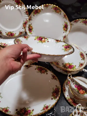 Сервиз за хранене Royal Albert,  Old County Rose , снимка 13 - Сервизи - 48952345