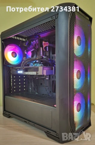 Геймърски компютър i5-11400F, MSI RTX 3060 TI 8GB, 126 SSD, 500GB HDD, снимка 1