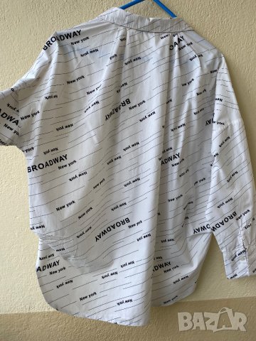 Нова свободна риза Bebe - L, снимка 5 - Ризи - 40921551