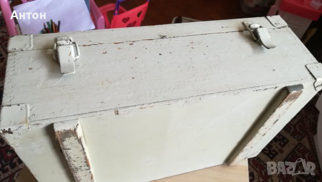 Стар дървен сандък, снимка 4 - Декорация за дома - 41266267