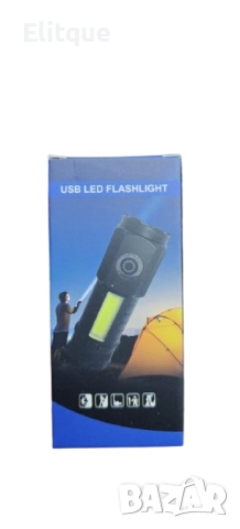 Супер мощно USB LED фенерче, снимка 4 - Други - 52778671