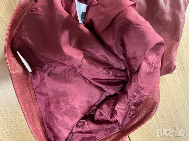 DAY BIRGER et MIKKELSEN уникален нов кожен панталон, ЕСТЕСТВЕНА кожа. 36 размер, снимка 10 - Панталони - 38610241