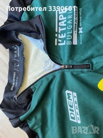 L’Etape Bulgaria by Tour de France тениска за колоездене L, снимка 3 - Спортна екипировка - 53667017