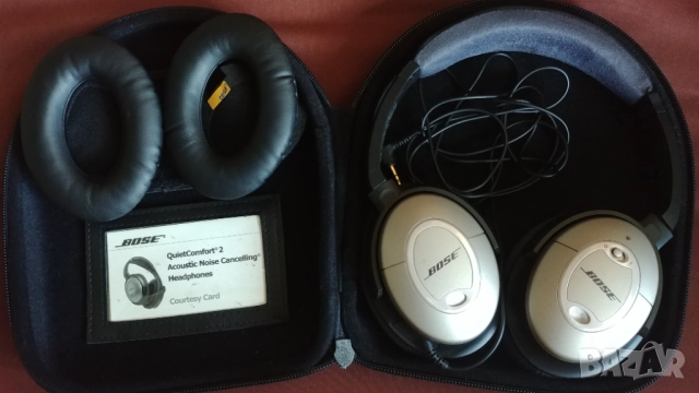 слушалки Bose Quietcomfort 2 Acoustic Noise Cancelling, снимка 8 - Слушалки и портативни колонки - 49937746