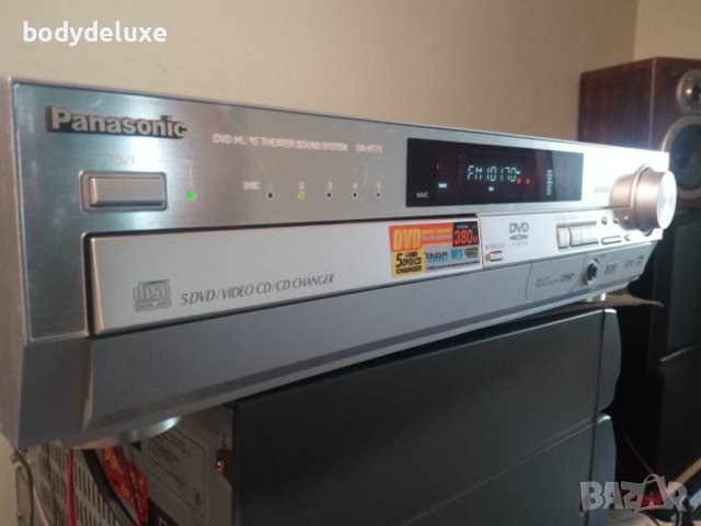 Panasonic SA-HT75 DVD домашно кино ресийвър, снимка 4 - Ресийвъри, усилватели, смесителни пултове - 39669123