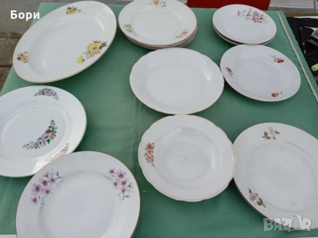 Порцелан чинии плитки / плато