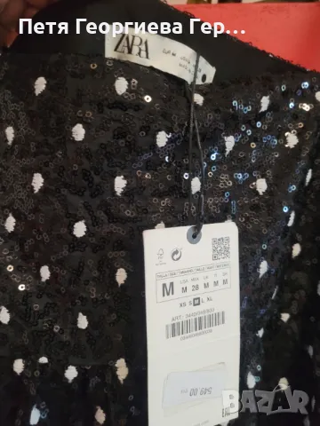 Нова рокля на Zara размер М , снимка 5 - Рокли - 50237326