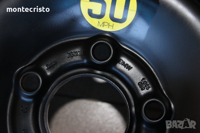 Резервна гума патерица BMW E46 Serie 3 (1998-2005г.) 72.6 / 5x120, снимка 4 - Гуми и джанти - 41594950