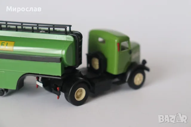 BREKINA ??? H0 1/87 MAN ЦИСТЕРНА КАМИОН МОДЕЛ КОЛИЧКА, снимка 6 - Колекции - 49665492