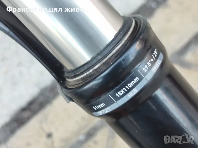 Работеща вилка за велосипед колело rock shox sektor , снимка 3 - Части за велосипеди - 55891745