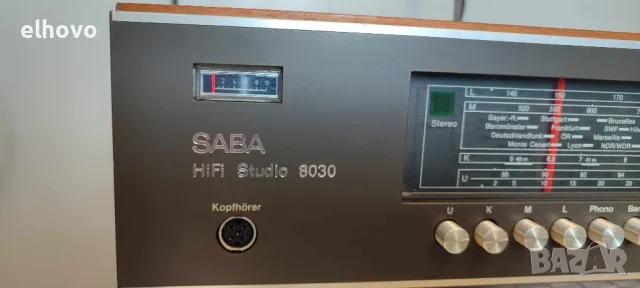 Радио SABA HIFI studio 8030, снимка 4 - Радиокасетофони, транзистори - 47458393