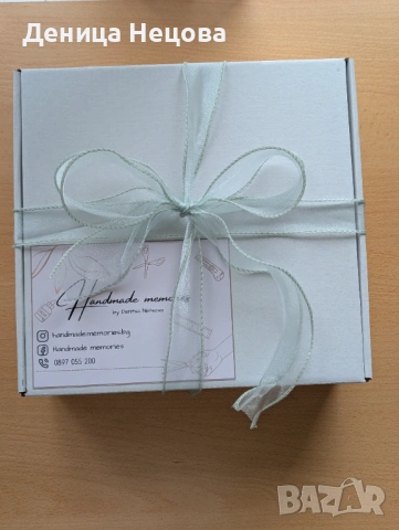 Детски ръчно изработен албум за снимки зелени мечета, подарък за погача, подарък за дете, рожден ден, снимка 6 - Други - 53428166